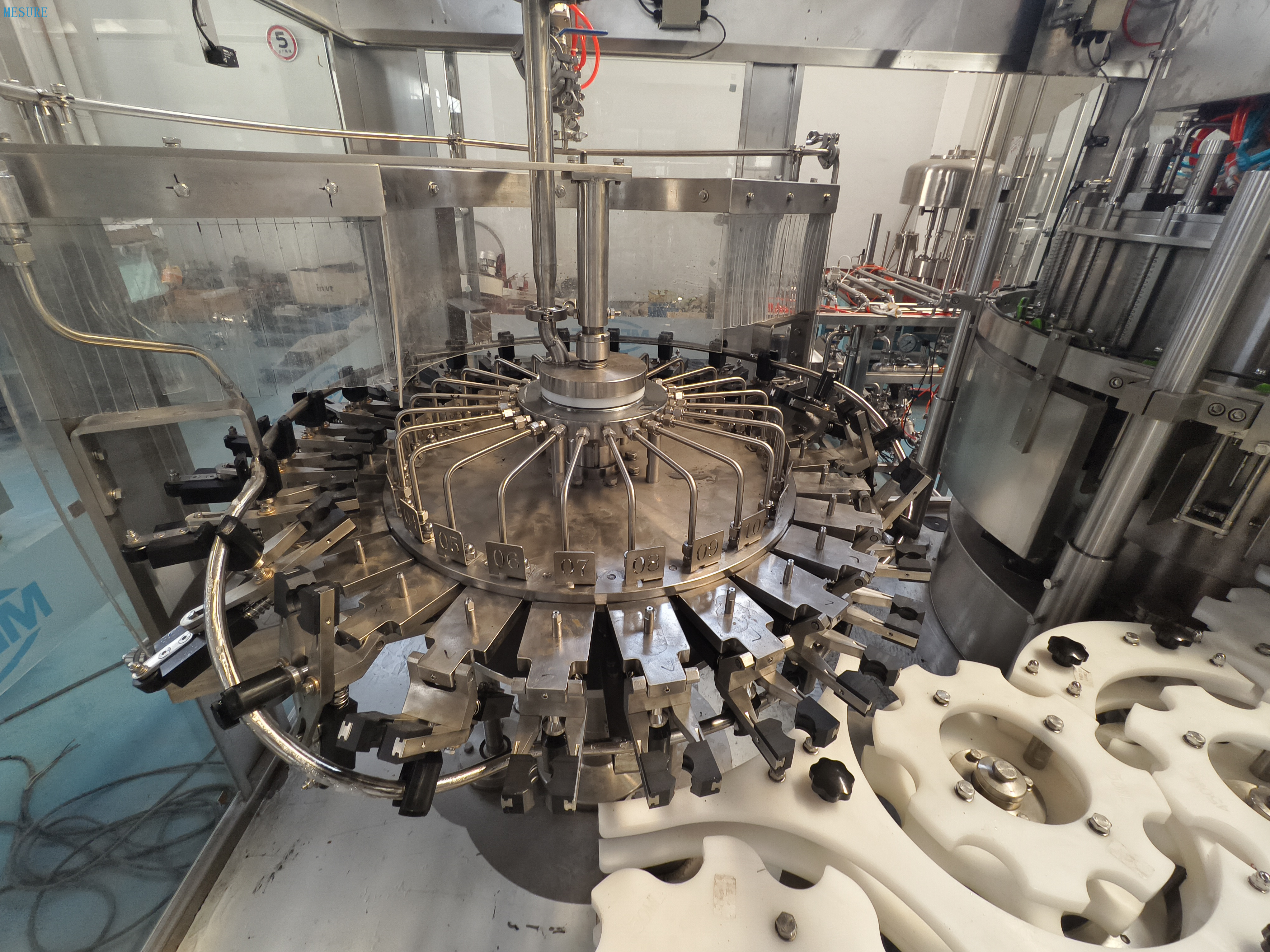 3 في -1 شطف الزجاج اللامعة الزجاجية زجاجة ماء ماء ماء نقي