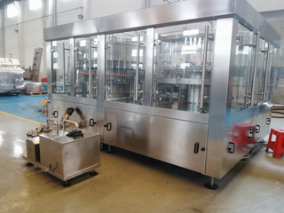 آلة ملء الماء الزجاجية التلقائية الكاملة/ حشو زجاجة زجاجية