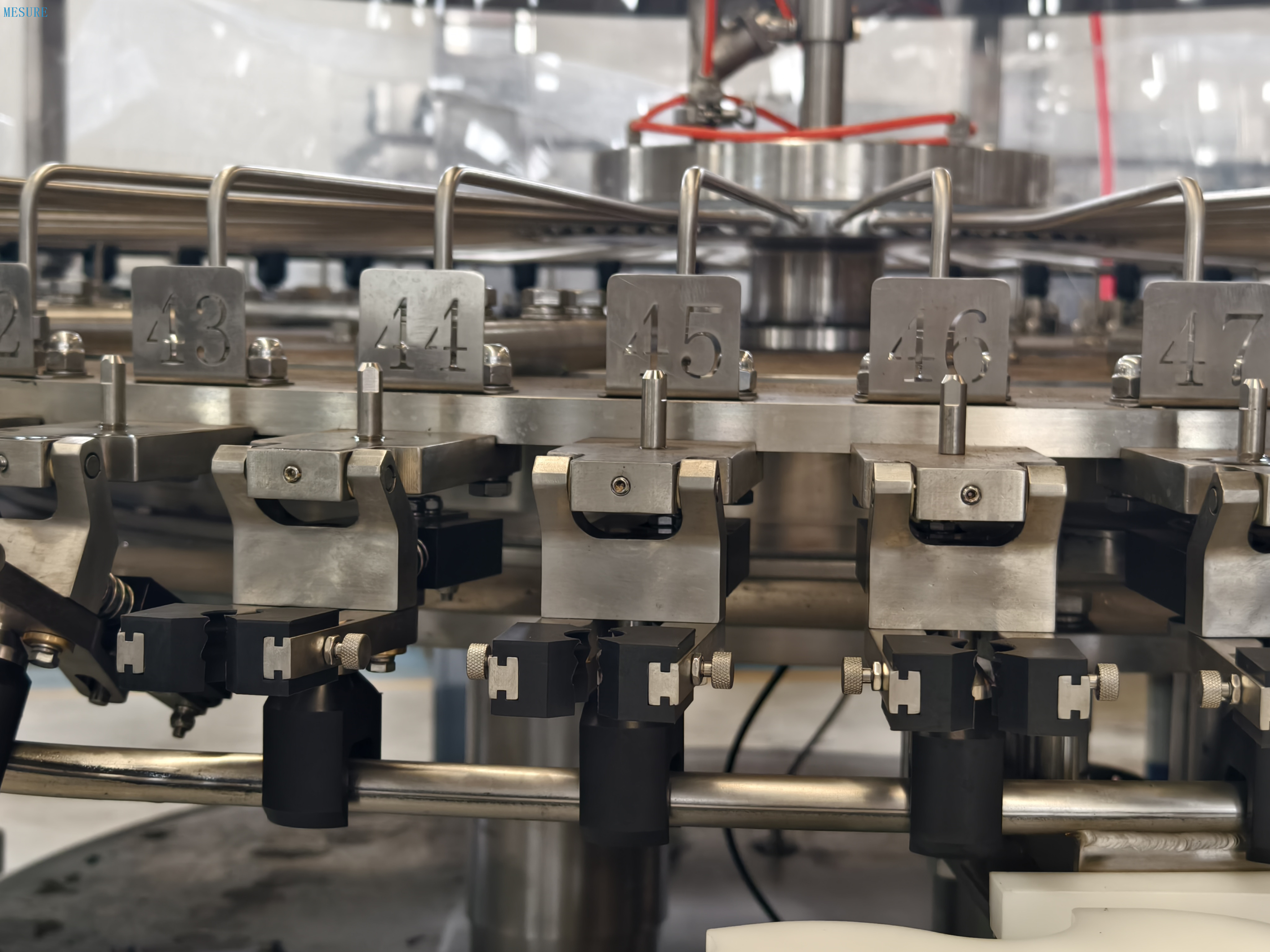 عالي السرعة آلة ملء الماء الزجاجية النقية