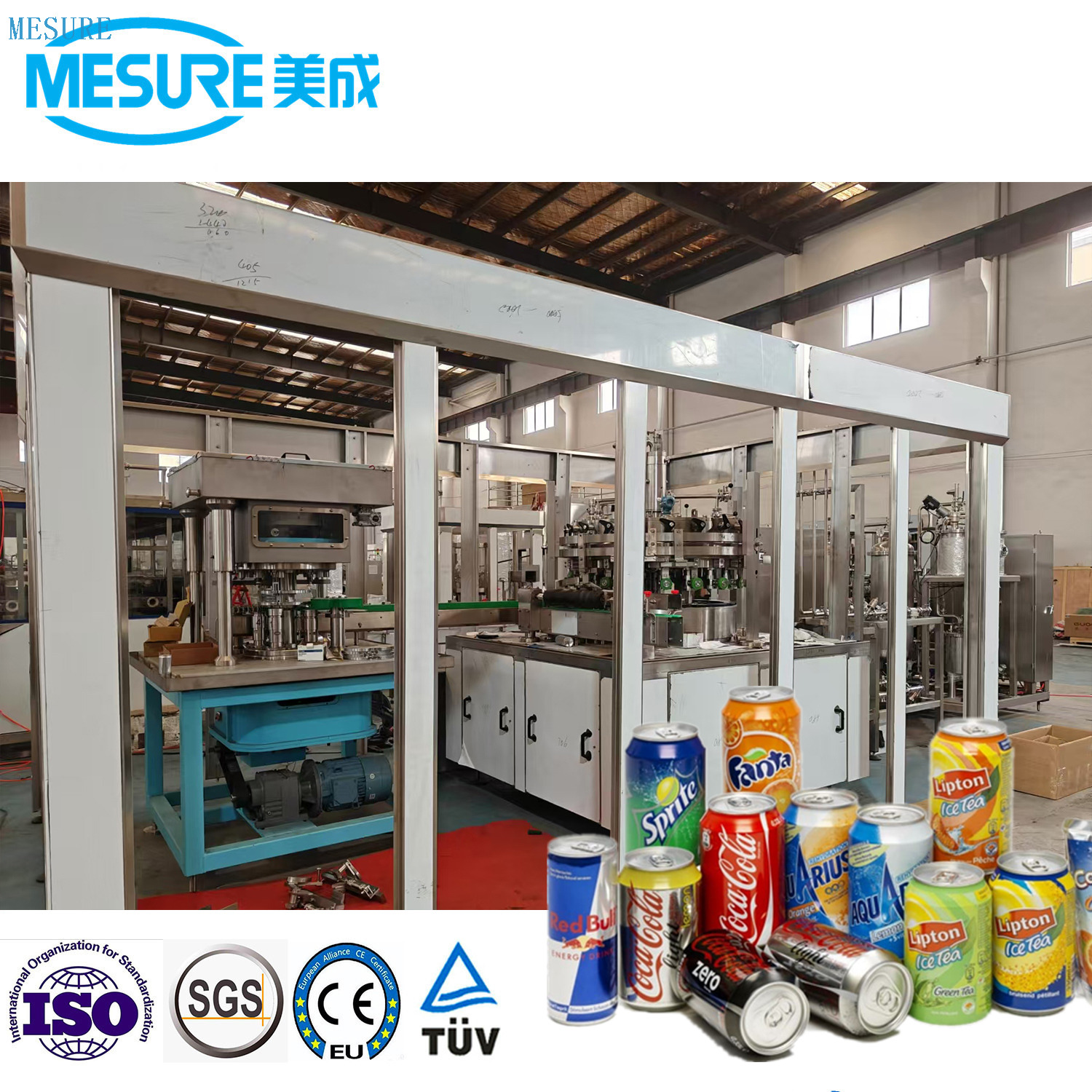 كفاءة يمكن لآلات ملء وختم - خطوط المشروبات الغازية المخصصة للبيز الصغيرة | البيرة والسائل