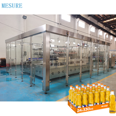 الدقة التلقائية الزجاجية الزجاجية خط ملء الحشو مشروبات الحشو