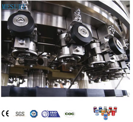 يمكن أن تملأ كربنة الآلات للبيرة/السوائل | خطوط إنتاج فعالة مخصصة مع ختم للأعمال التجارية الصغيرة