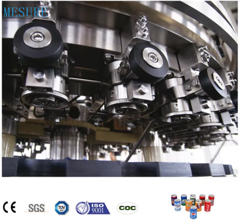 يمكن أن تملأ كربنة الآلات للبيرة/السوائل | خطوط إنتاج فعالة مخصصة مع ختم للأعمال التجارية الصغيرة