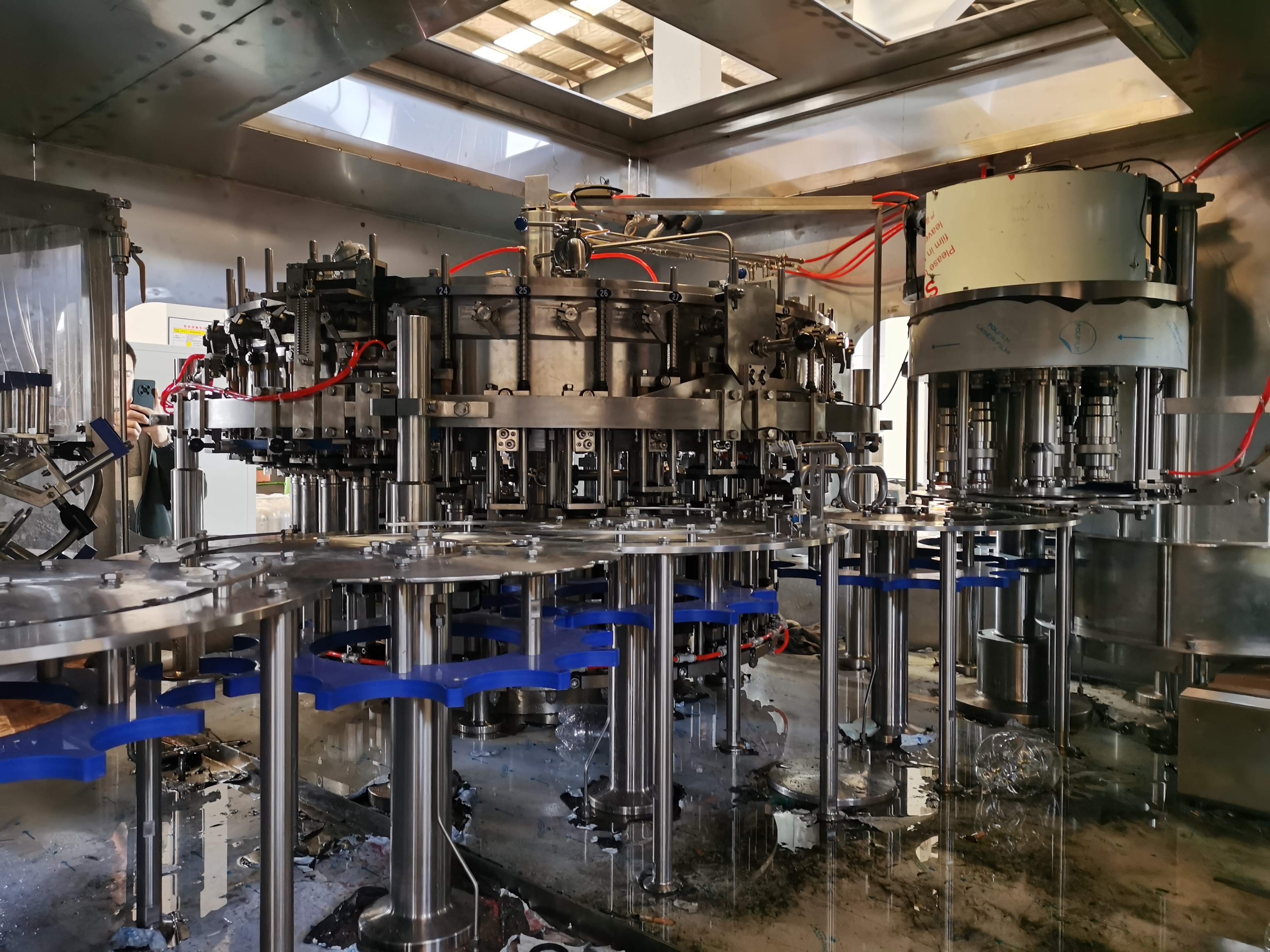 3000BPH 1.5L زجاجة الحيوانات الأليفة 