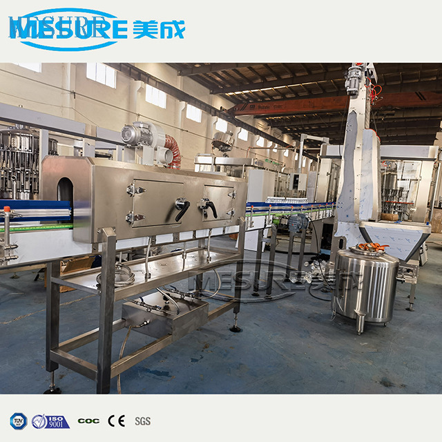 الزجاج الأليف الزجاجية الألومنيوم يمكن أن يحمل PVC Steam Electrical Hot Hot Drenk Sleeve Labeler Applicator Applicator Machine Sealer Machine