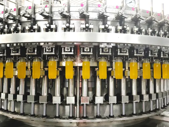 خط ملء المشروبات الغازية الغازية