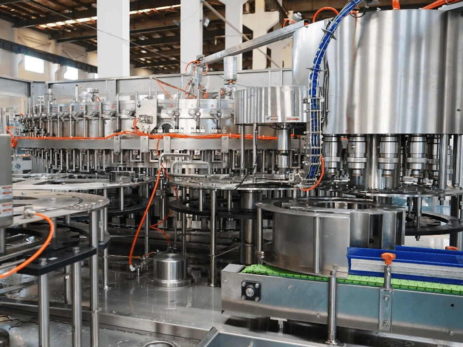 دقة ملء البيرة الأليفة/النبيذ الخط التلقائي: نظام تعبئة التعبئة والتغليف لمصانع البيرة/النبيذ