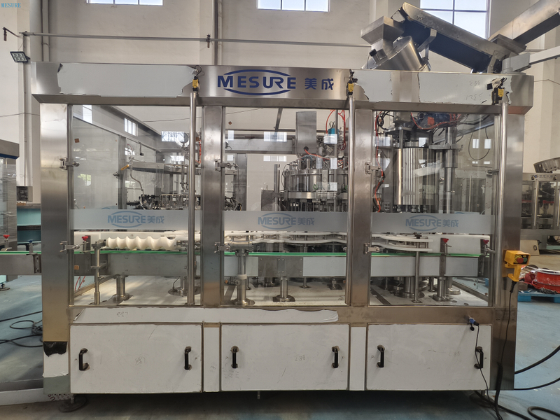 عالي السرعة آلة ملء الماء الزجاجية النقية